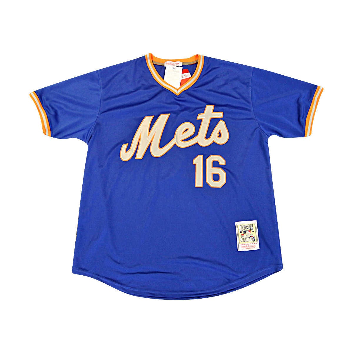 Dwight Doc Gooden New York Mets Signed Multi-Inscribed Mitchell & Ness Blue Batting Practice Jersey-Powers Sports Memorabilia