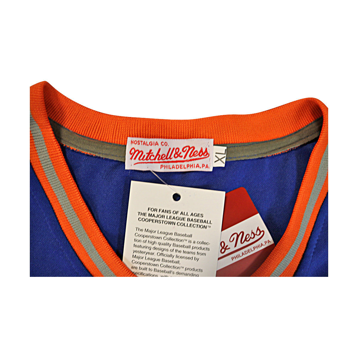 Dwight Doc Gooden New York Mets Signed Multi-Inscribed Mitchell & Ness Blue Batting Practice Jersey-Powers Sports Memorabilia