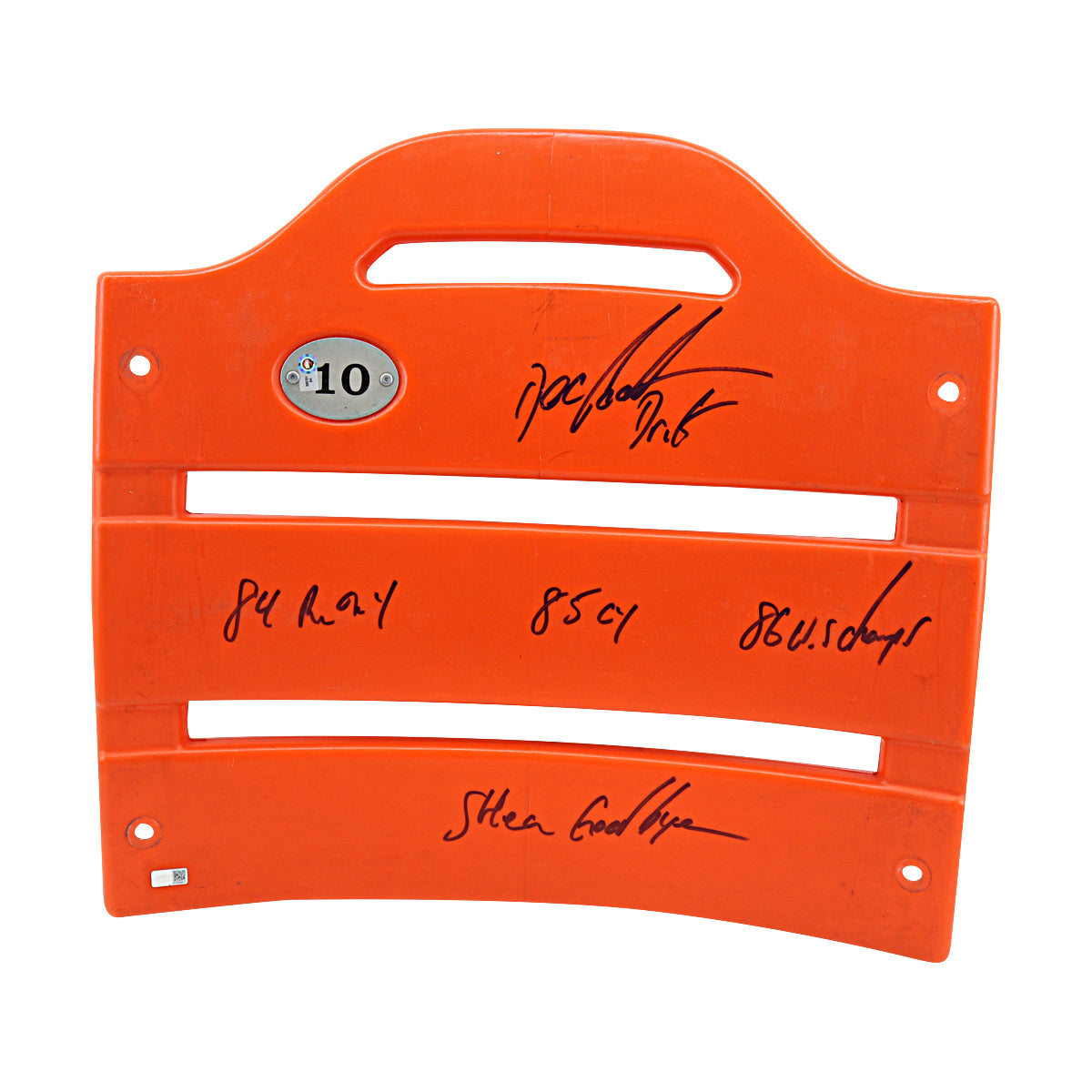 Dwight Doc Gooden New York Mets Signed Multi Inscribed Shea Stadium Seatback & MLB Holo-Powers Sports Memorabilia