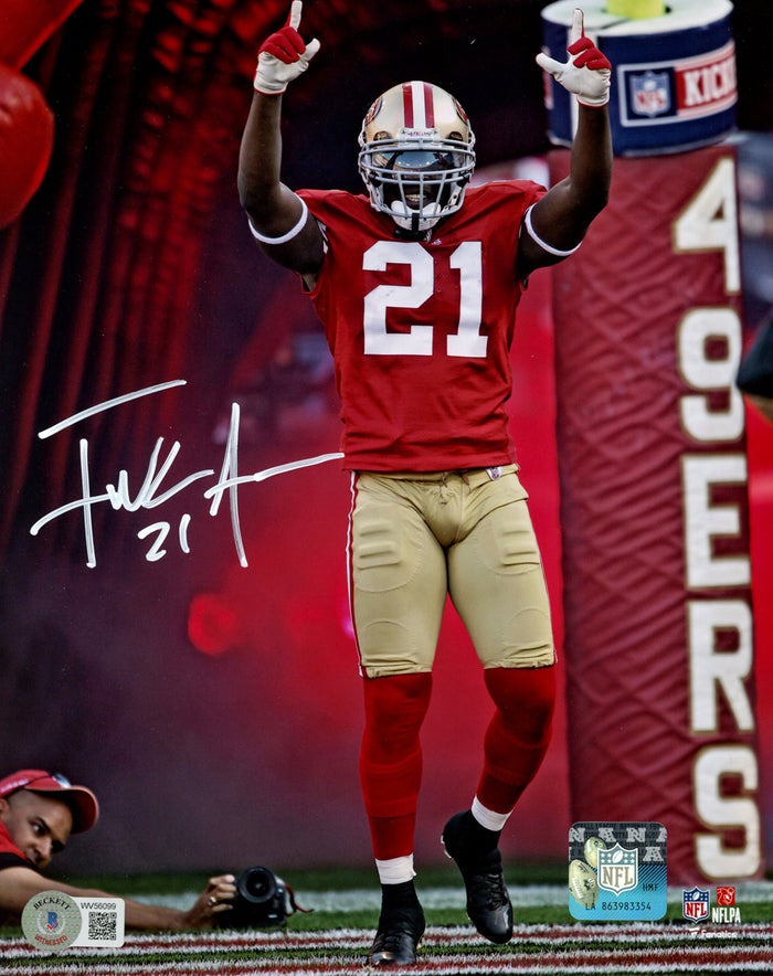 Frank Gore Signed San Francisco 49ers 8x10 Photo – Beckett Authenticated