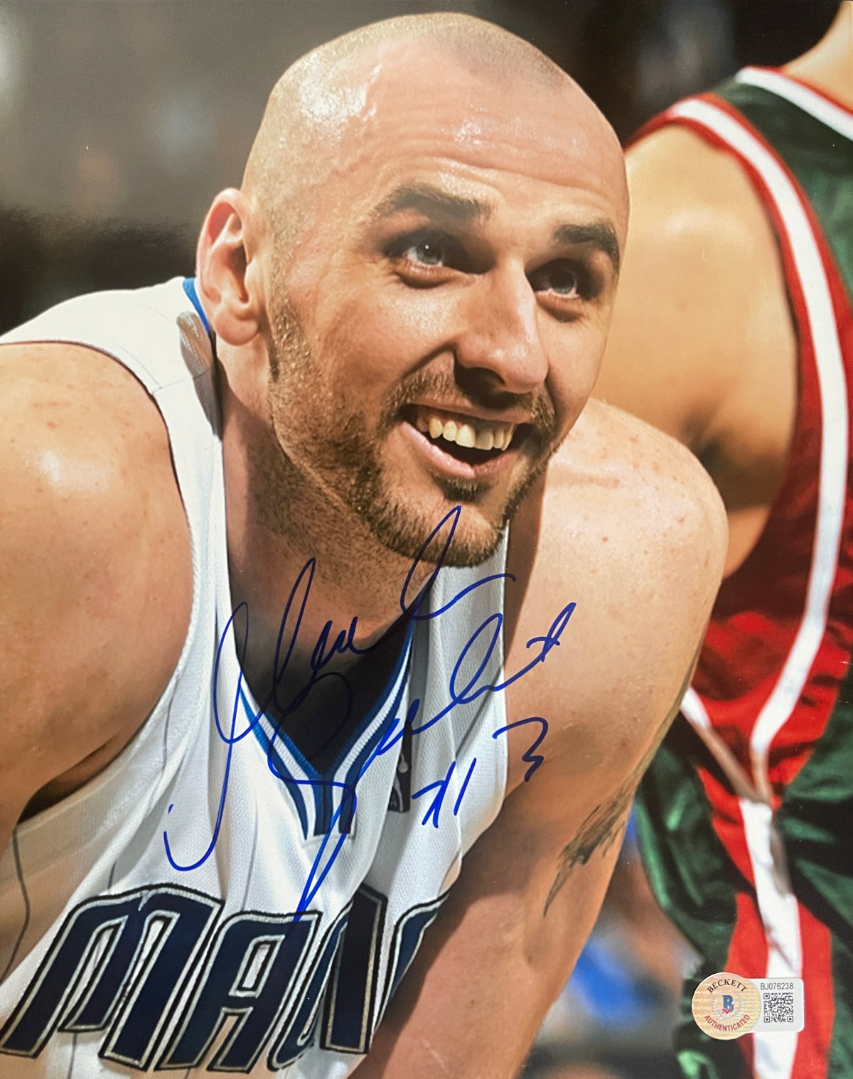 Jason Kidd Orlando Magic Signed 8x10 Photo - Dallas Mavericks Beckett-Powers Sports Memorabilia