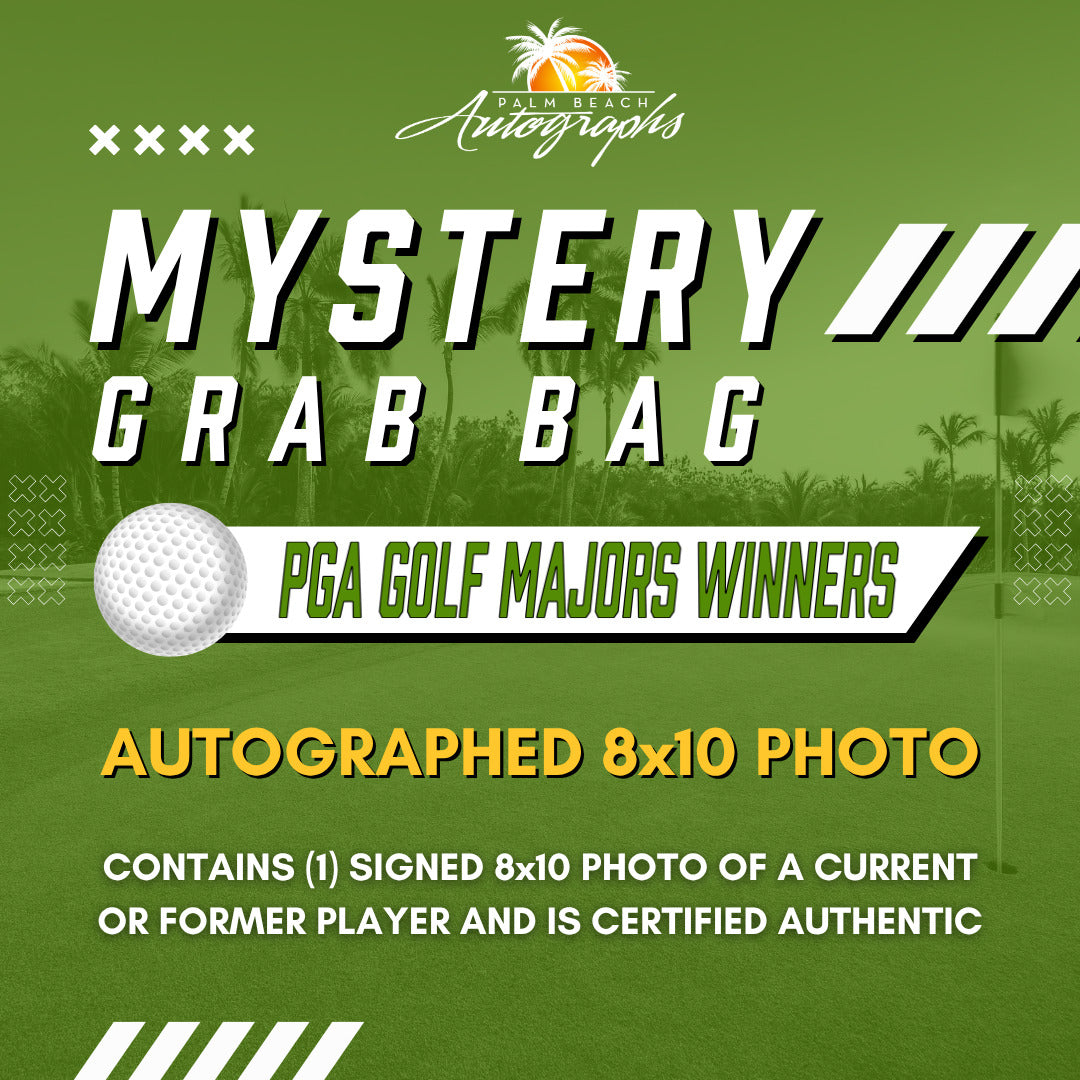Autographed Mystery Grab Bag - PGA 8x10 Photo - Only Major Tournament Winners-Powers Sports Memorabilia