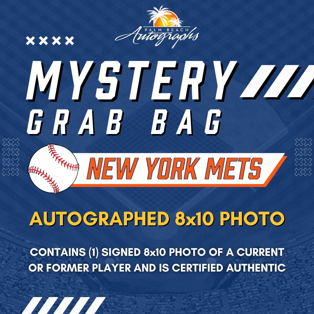 Autographed Mystery Grab Bag - New York Mets MLB 8x10 Photo