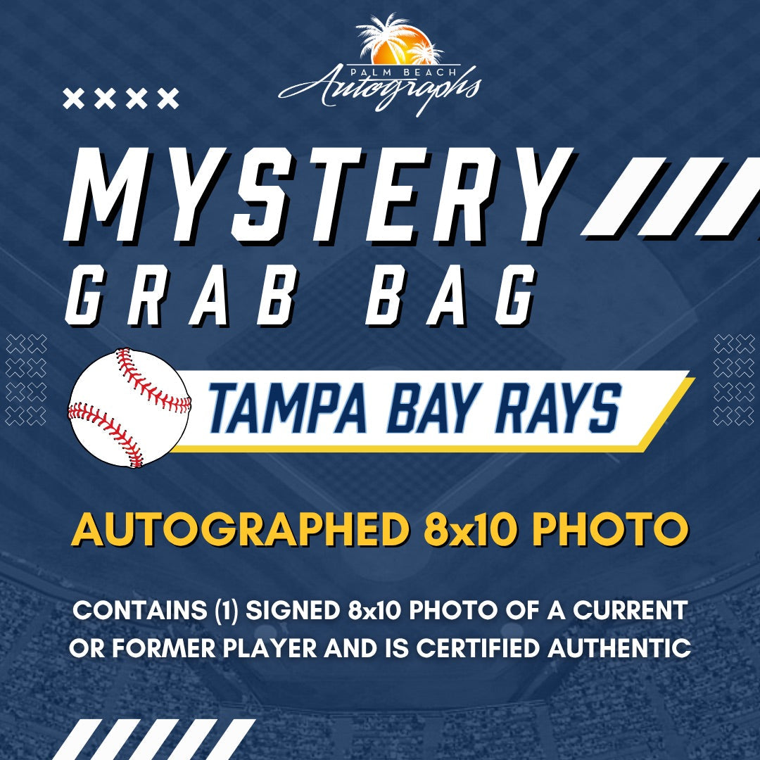Autographed Mystery Grab Bag - Tampa Bay Rays MLB 8x10 Photo