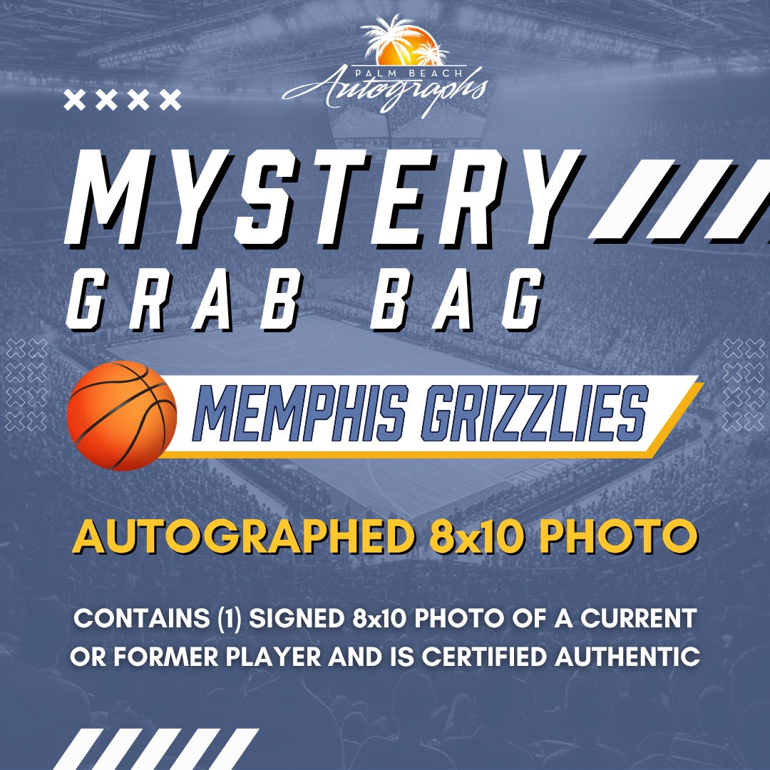 Autographed Mystery Grab Bag - Memphis Grizzlies NBA 8x10 Photo-Powers Sports Memorabilia