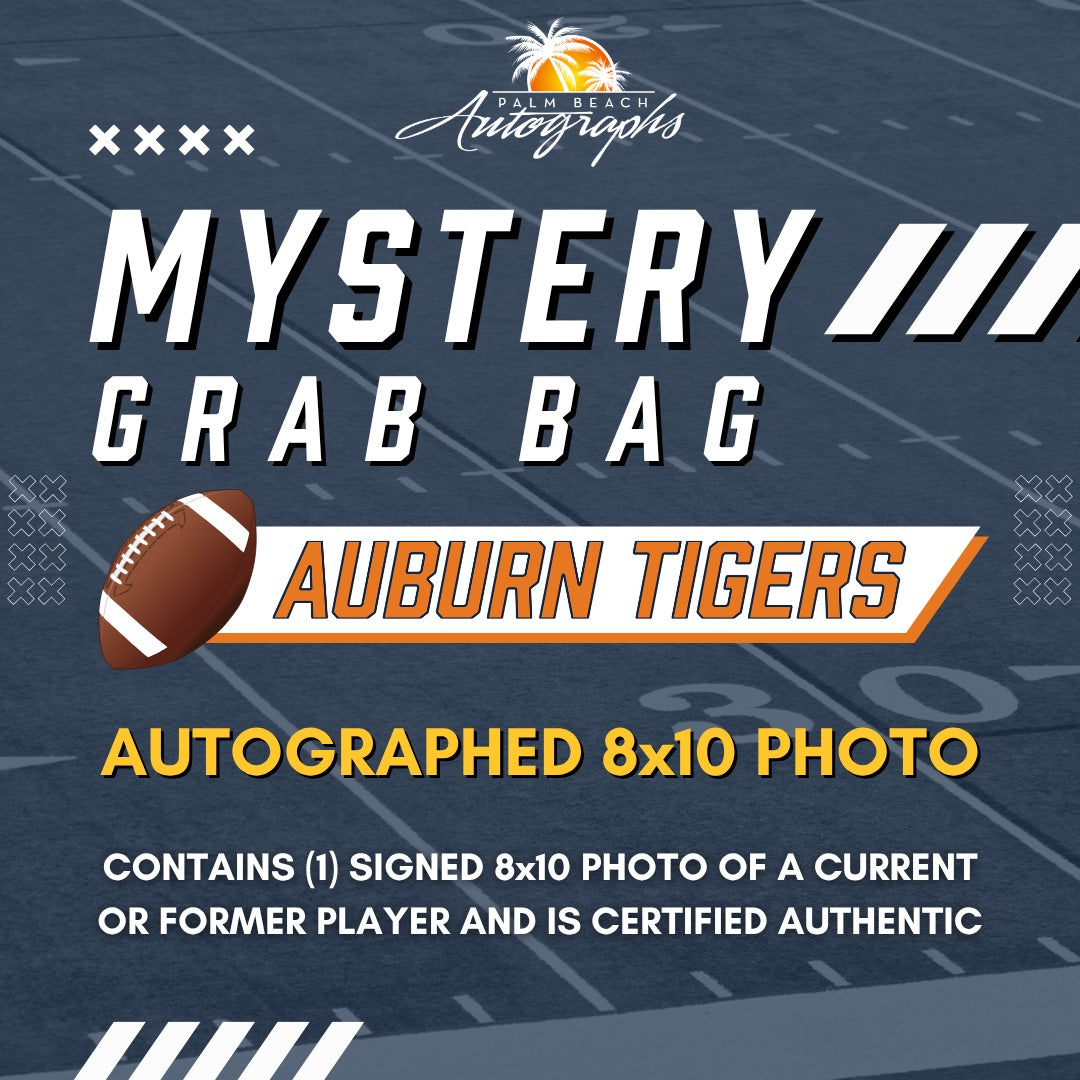 Autographed Mystery Grab Bag - Auburn Tigers NCAA 8x10 Photo-Powers Sports Memorabilia