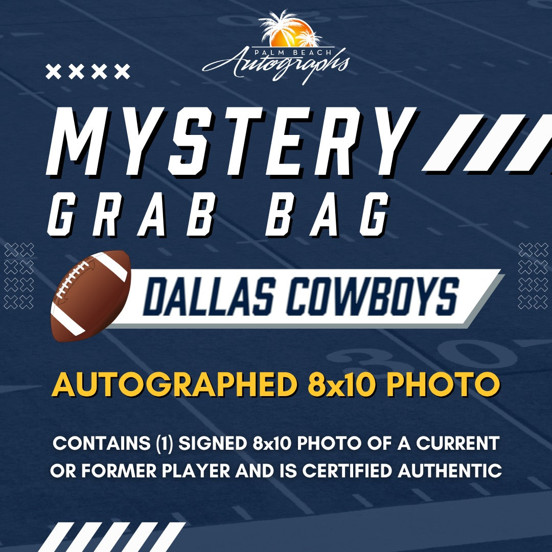 Autographed Mystery Grab Bag - Dallas Cowboys NFL 8x10 Photo-Powers Sports Memorabilia