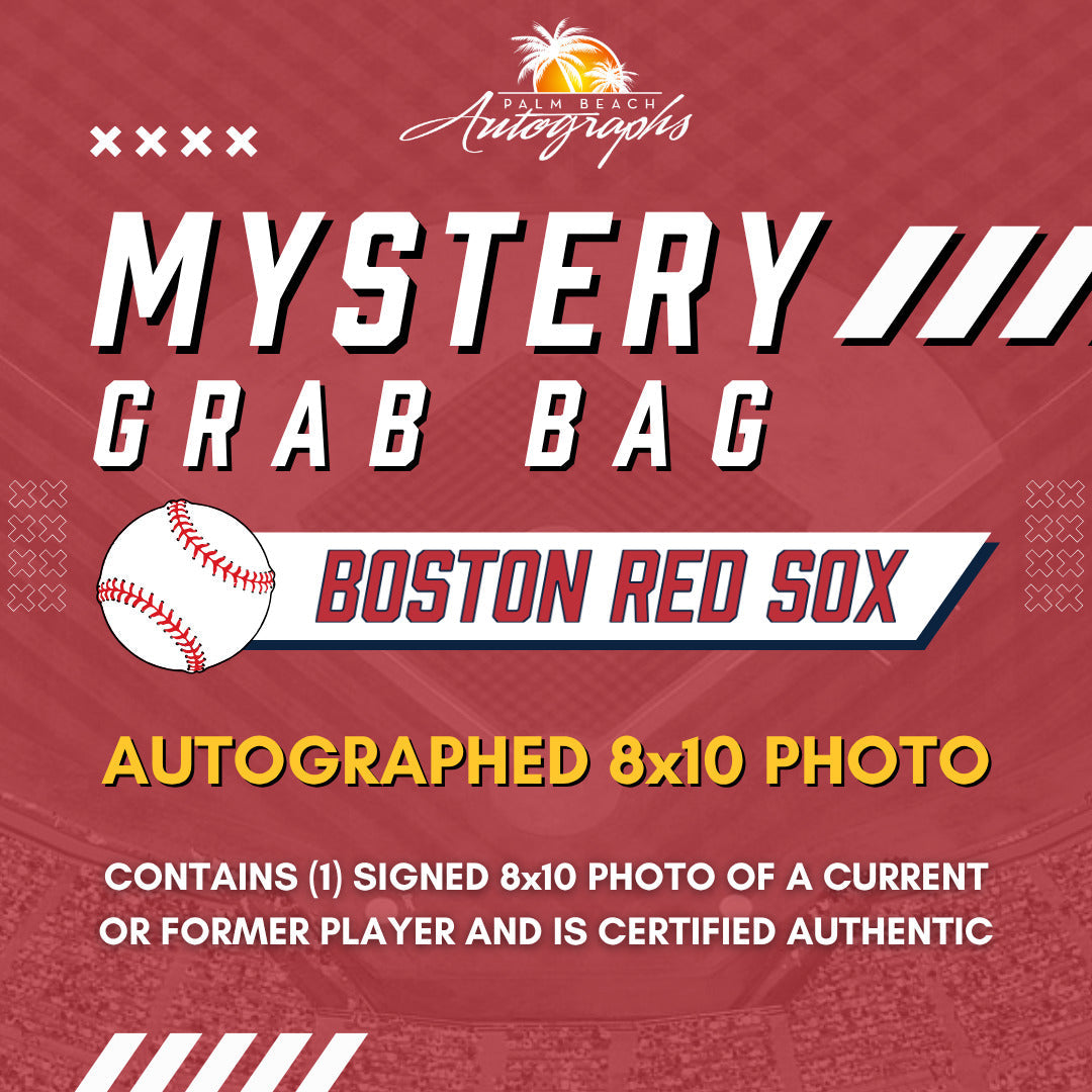 Autographed Mystery Grab Bag - Boston Red Sox MLB 8x10 Photo-Powers Sports Memorabilia