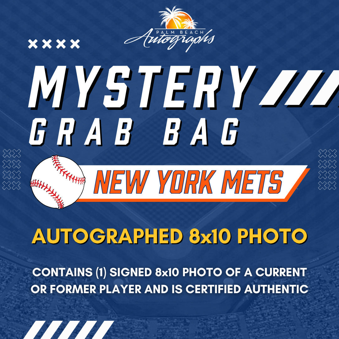 Autographed Mystery Grab Bag - New York Mets MLB 8x10 Photo