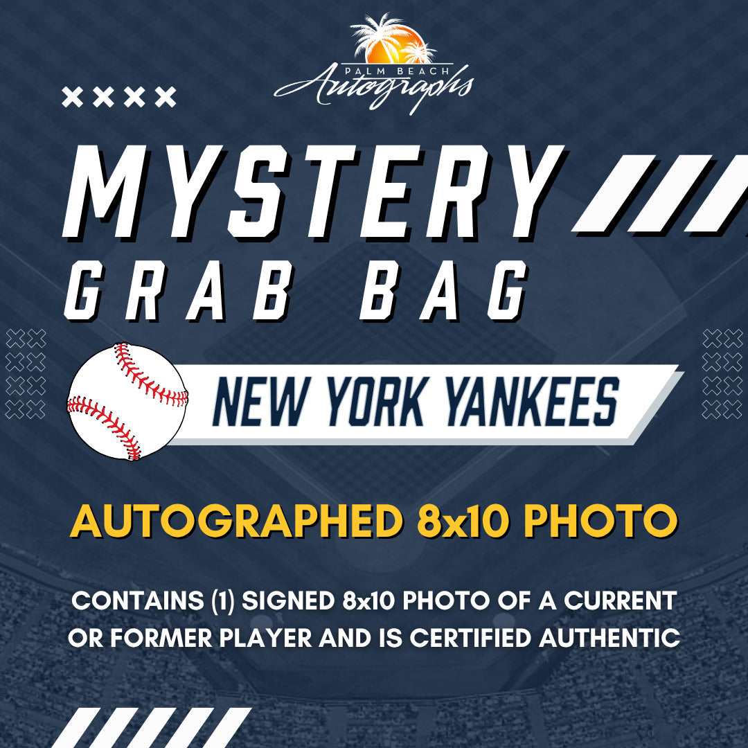 Autographed Mystery Grab Bag - New York Yankees MLB 8x10 Photo-Powers Sports Memorabilia