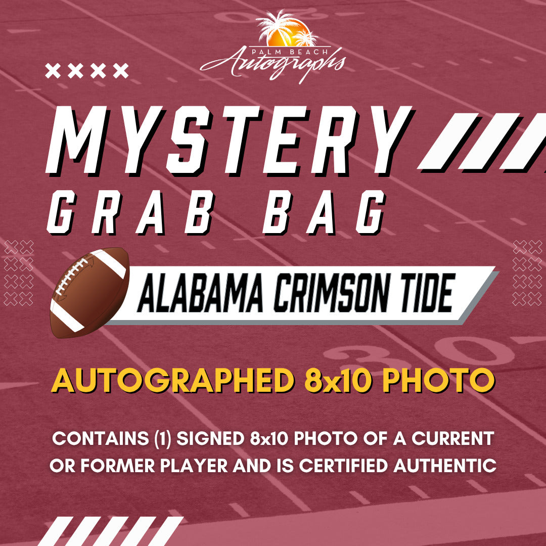 Autographed Mystery Grab Bag - Alabama Crimson Tide NCAA 8x10 Photo-Powers Sports Memorabilia