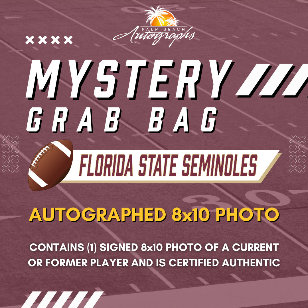Autographed Mystery Grab Bag - Florida State Seminoles NCAA 8x10 Photo-Powers Sports Memorabilia