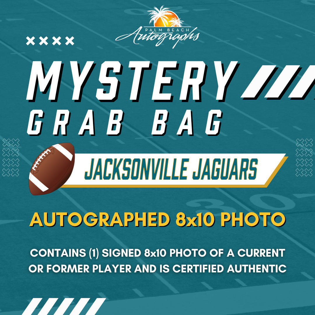 Autographed Mystery Grab Bag - Jacksonville Jaguars NFL 8x10 Photo-Powers Sports Memorabilia