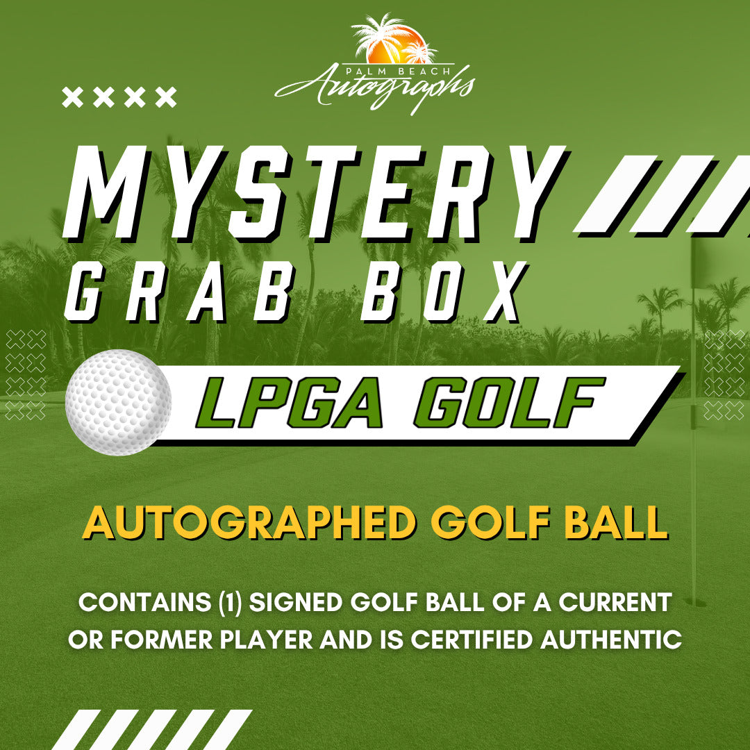 Autographed Mystery Grab Box - LPGA Golf Ball-Powers Sports Memorabilia