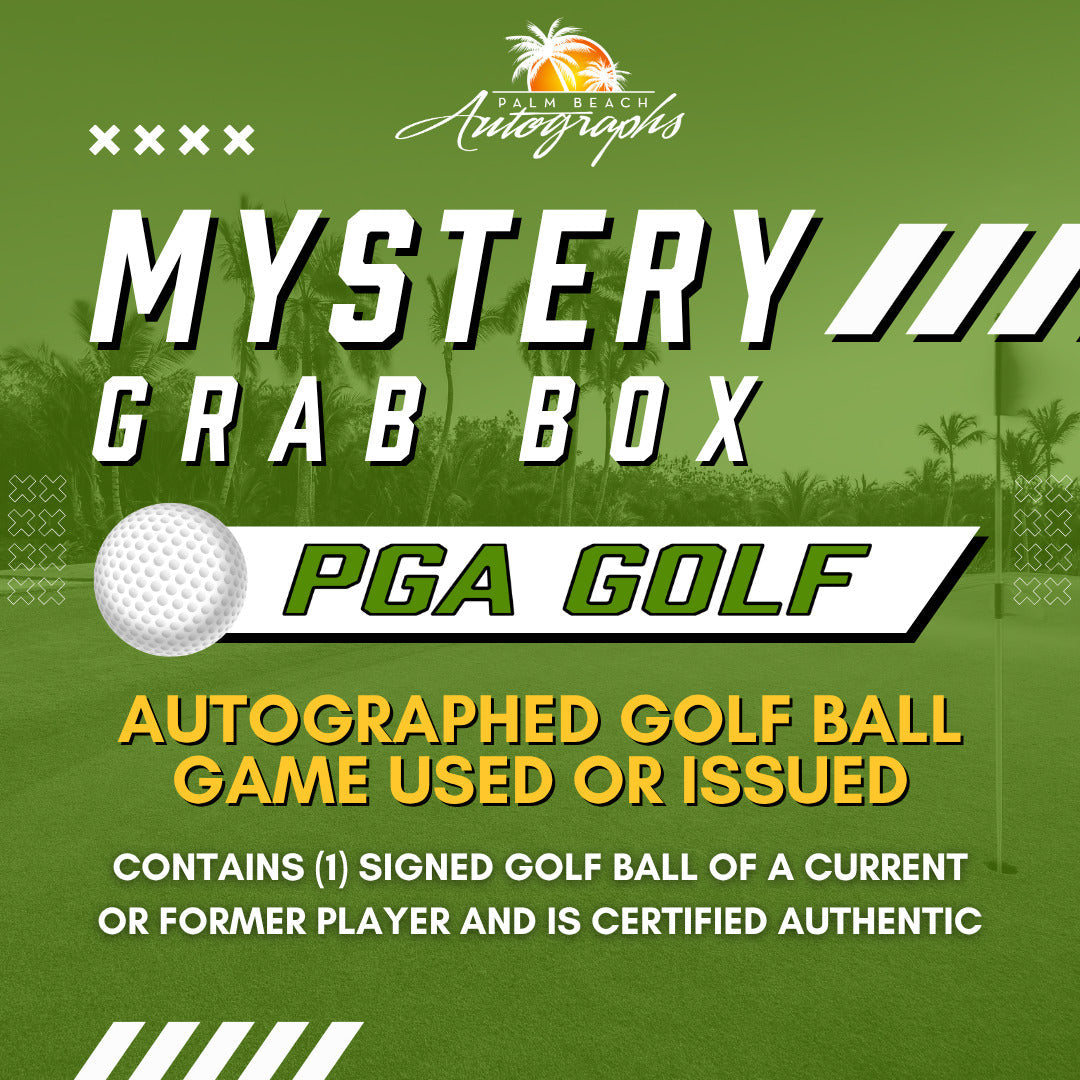 Autographed Mystery Grab Box - PGA Golf Ball - Only Game Used or Issued-Powers Sports Memorabilia