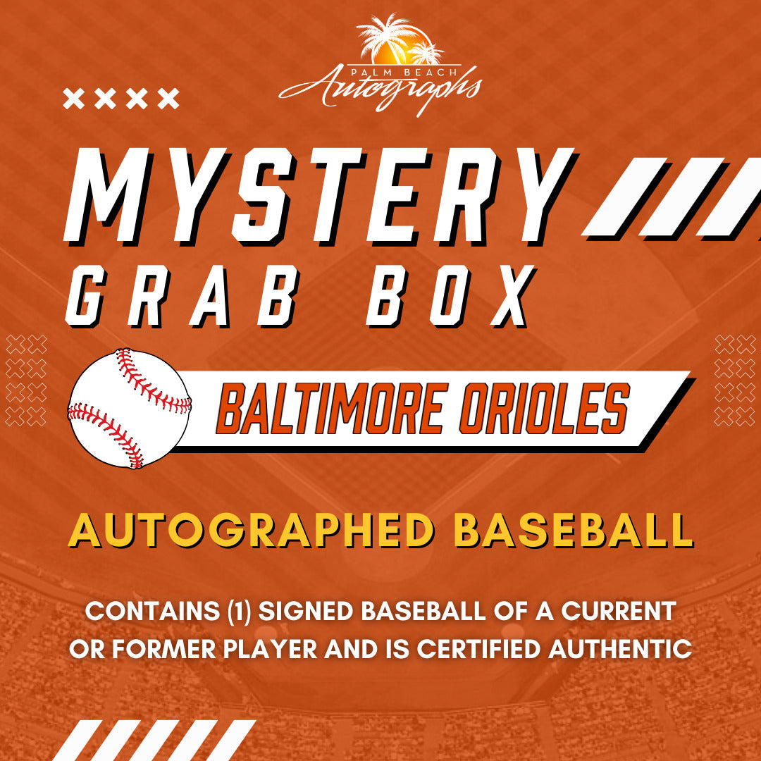 Autographed Mystery Grab Box - Baltimore Orioles MLB Baseball-Powers Sports Memorabilia