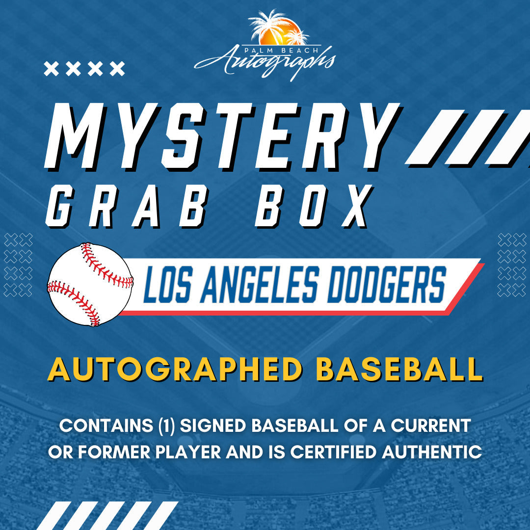 Autographed Mystery Grab Box - Los Angeles Dodgers MLB Baseball