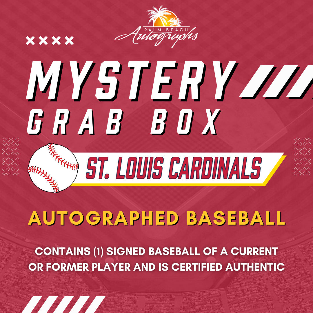 Autographed Mystery Grab Box - St. Louis Cardinals MLB Baseball-Powers Sports Memorabilia