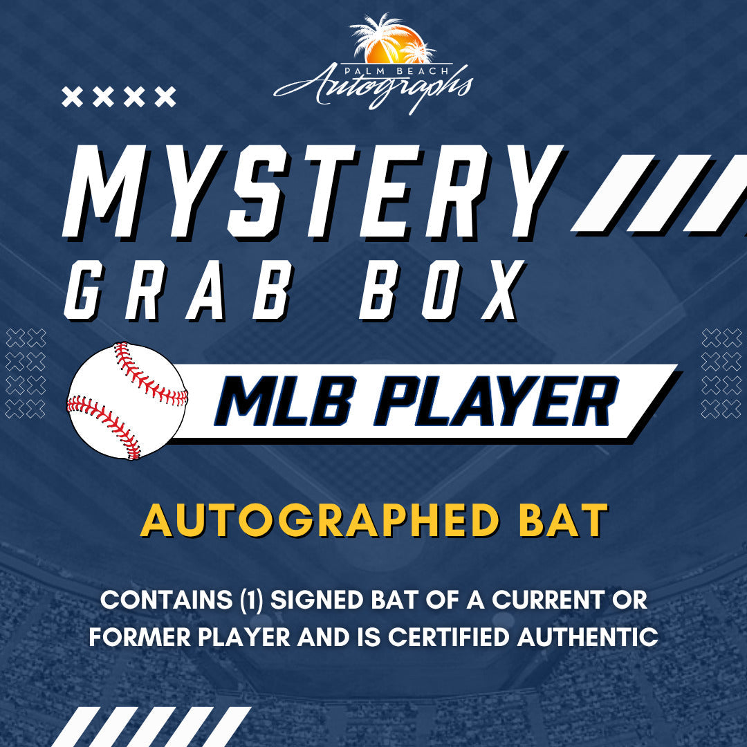 Autographed Mystery Grab Box - MLB Game Bat-Powers Sports Memorabilia