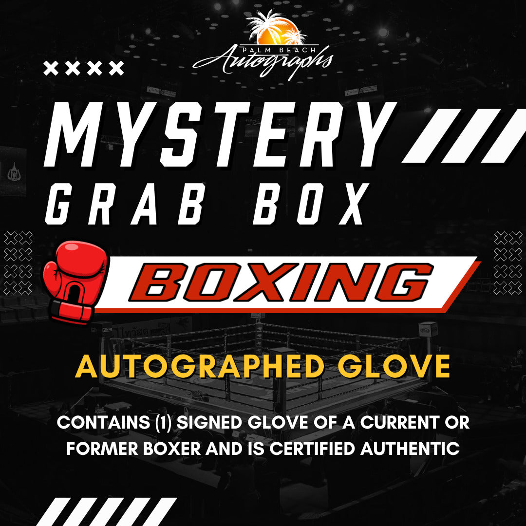 Autographed Mystery Grab Box - Everlast Boxing Glove-Powers Sports Memorabilia