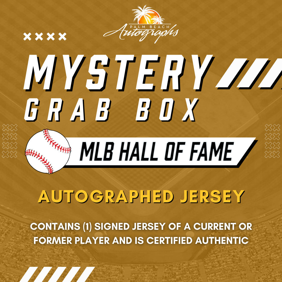 Autographed Mystery Grab Box - MLB Jersey - Only Hall of Famers-Powers Sports Memorabilia