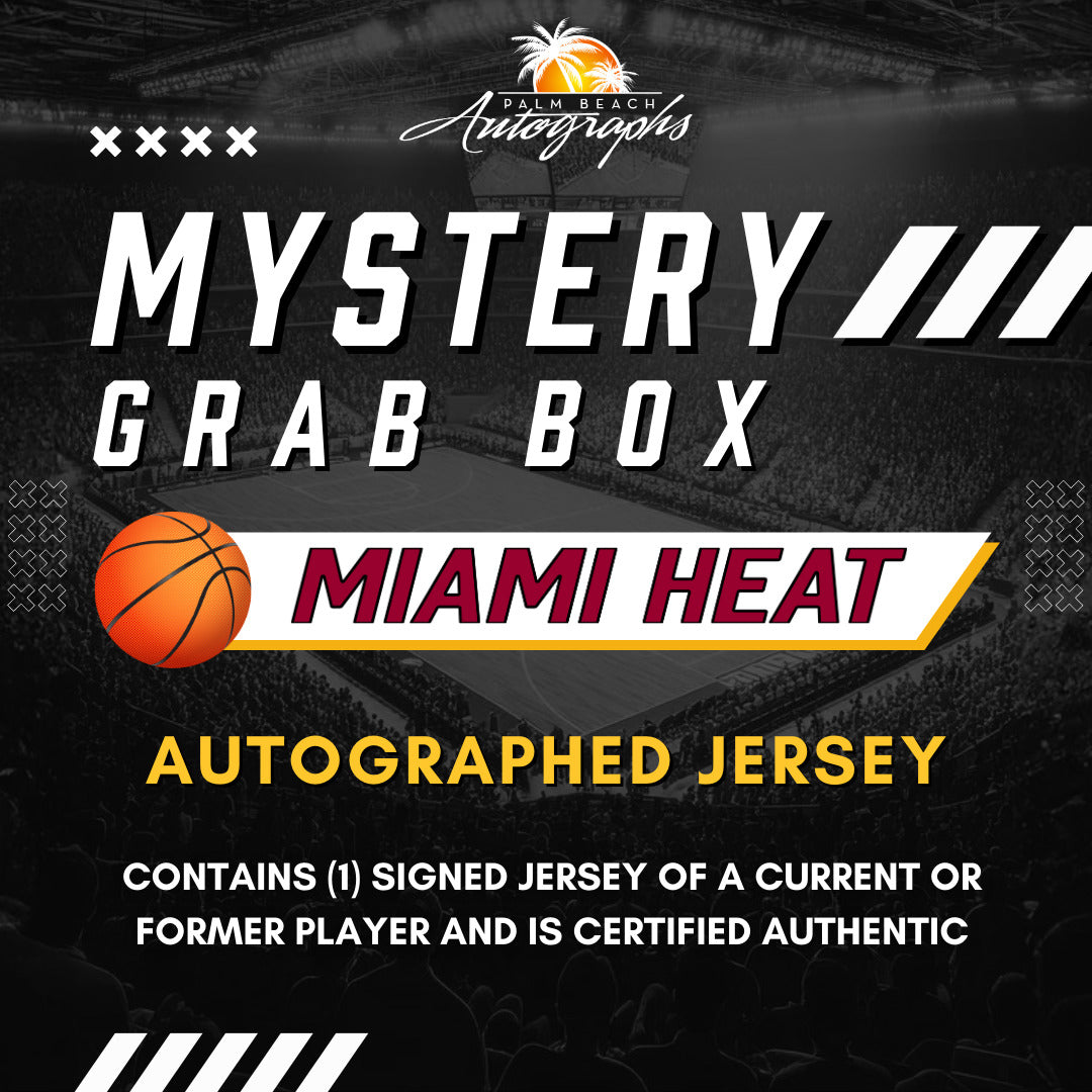 Autographed Mystery Grab Box - Miami Heat NBA Jersey-Powers Sports Memorabilia
