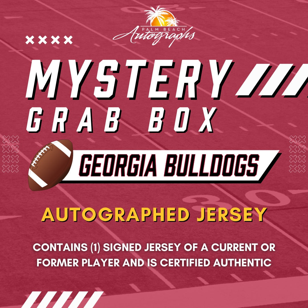 Autographed Mystery Grab Box - Georgia Bulldogs NCAA Jersey-Powers Sports Memorabilia