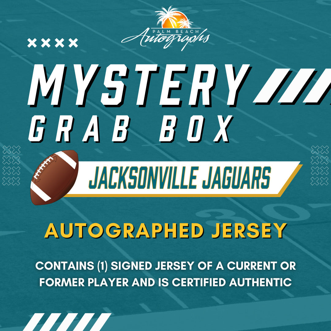 Autographed Mystery Grab Box - Jacksonville Jaguars NFL Jersey-Powers Sports Memorabilia