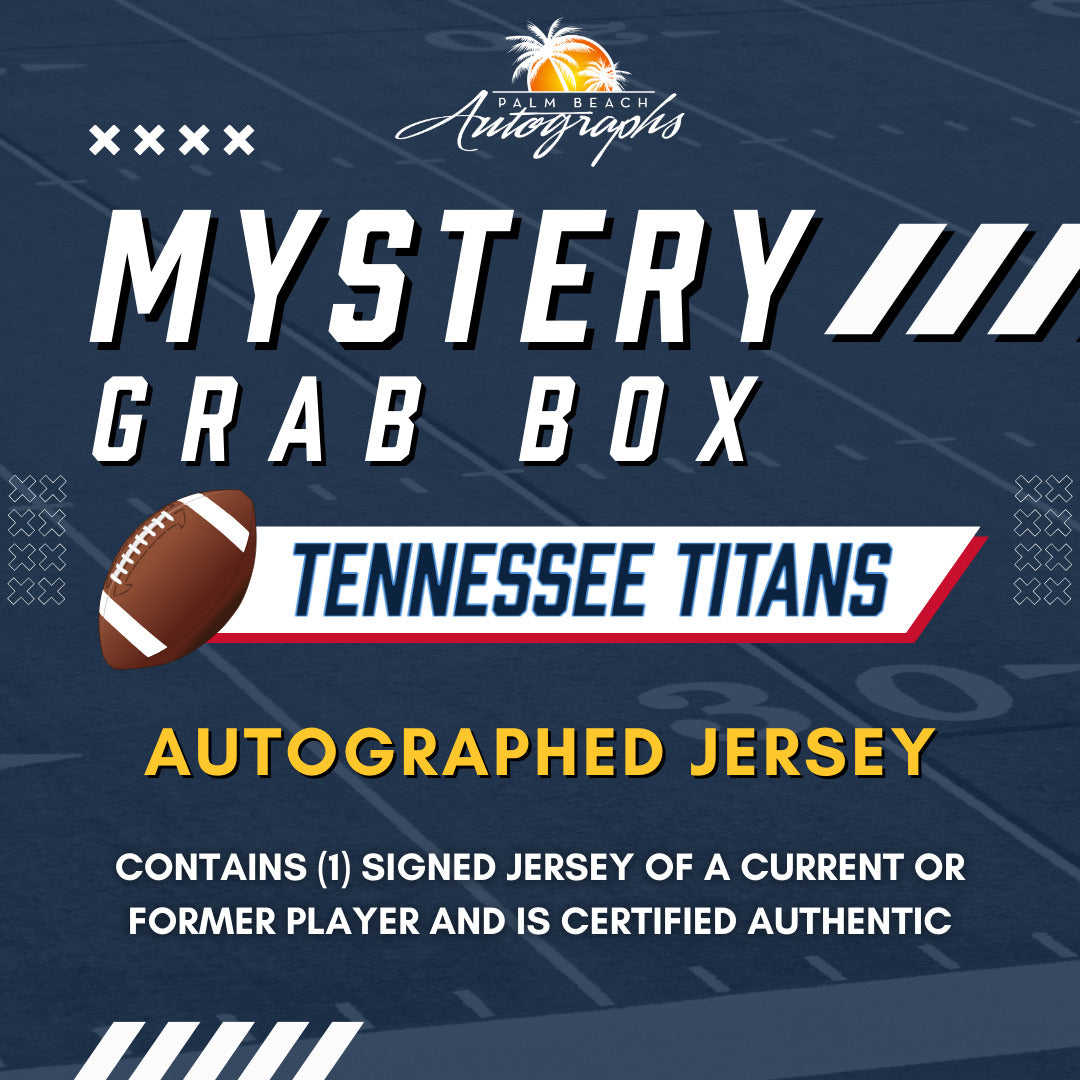 Autographed Mystery Grab Box - Tennessee Titans NFL Jersey-Powers Sports Memorabilia