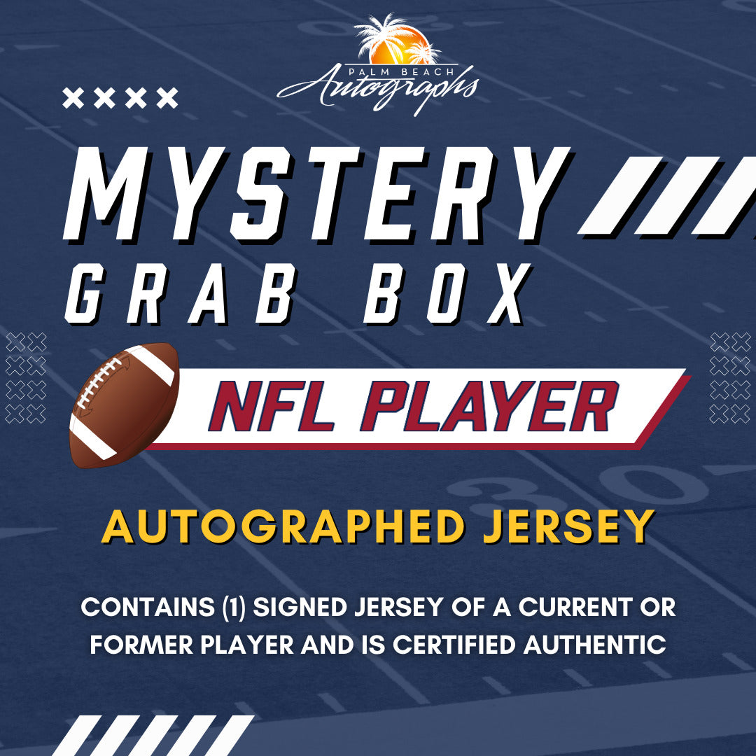 Autographed Mystery Grab Box - NFL Jersey-Powers Sports Memorabilia