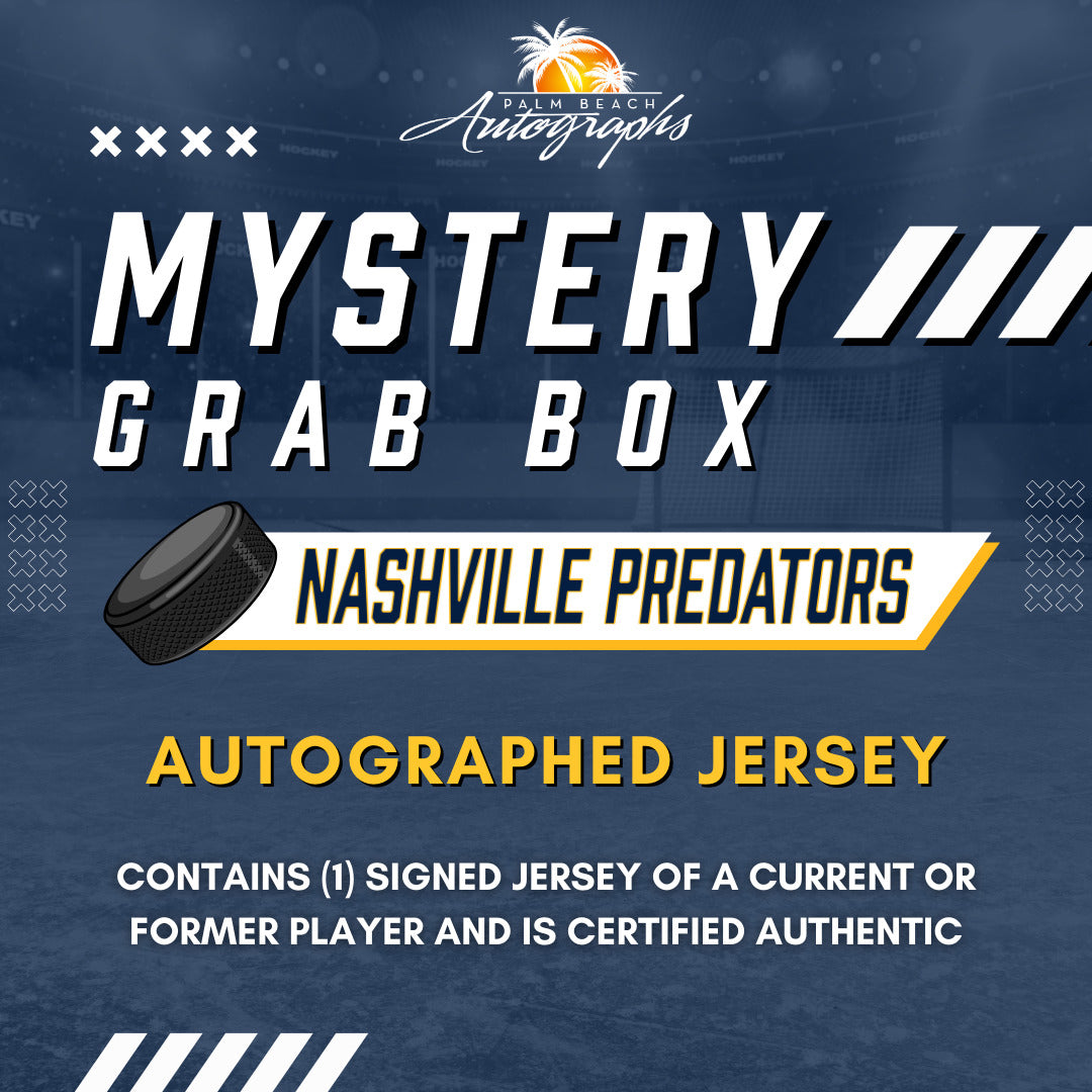 Autographed Mystery Grab Box - Nashville Predators NHL Jersey-Powers Sports Memorabilia