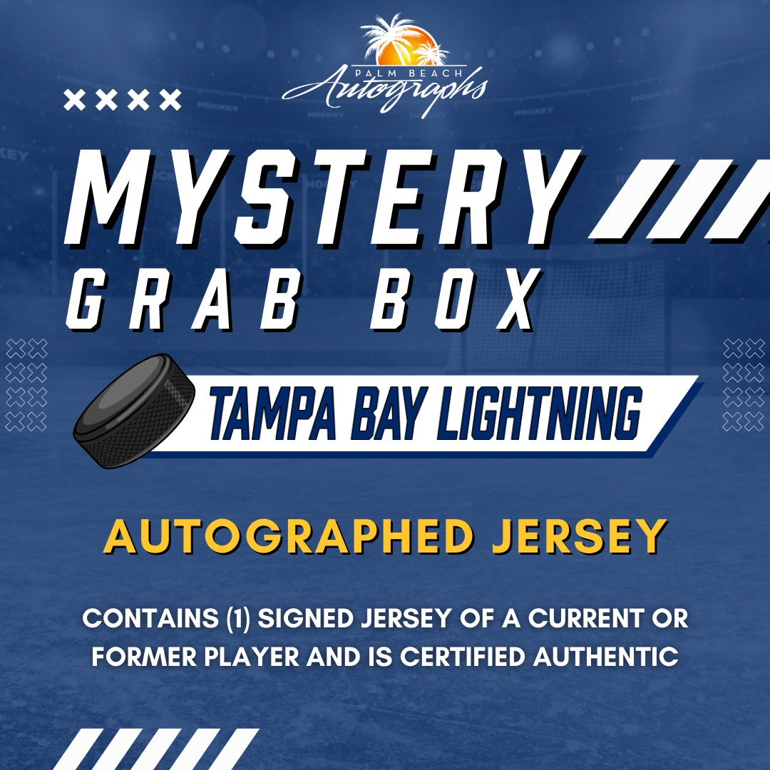 Autographed Mystery Grab Box - Tampa Bay Lightning NHL Jersey-Powers Sports Memorabilia