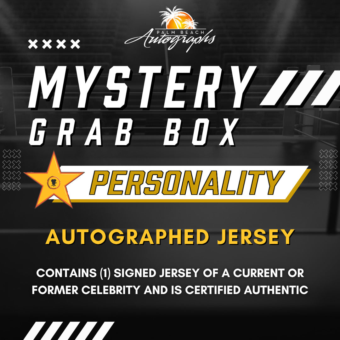 Autographed Mystery Grab Box - Personality Jersey - Celebrity-Powers Sports Memorabilia