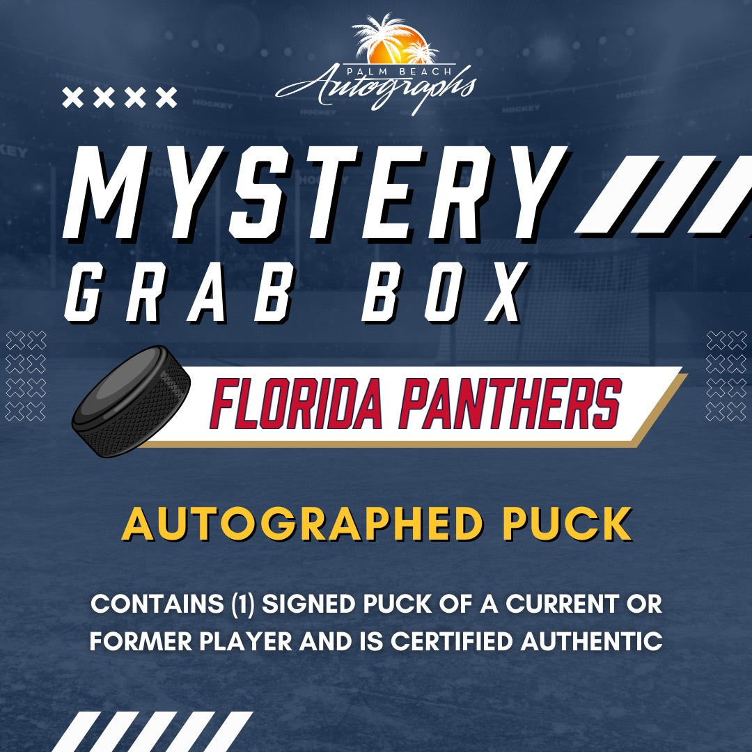 Autographed Mystery Grab Bag - Florida Panthers NHL Hockey Puck-Powers Sports Memorabilia