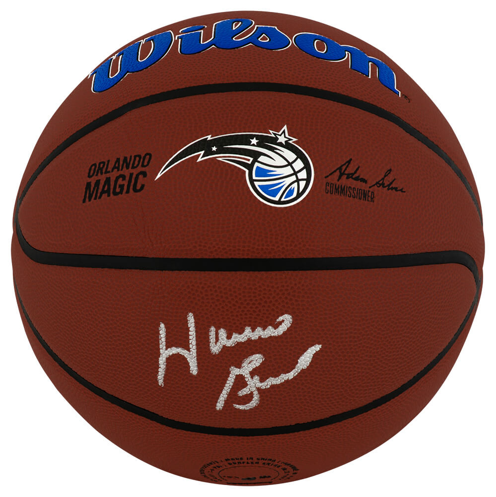 Horace Grant Autographed Wilson Orlando Magic Logo NBA Basketball-Powers Sports Memorabilia