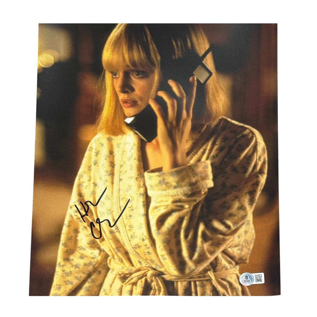 Heather Graham Scream 2 Signed 11x14 Photo - Beckett Beckett-Powers Sports Memorabilia