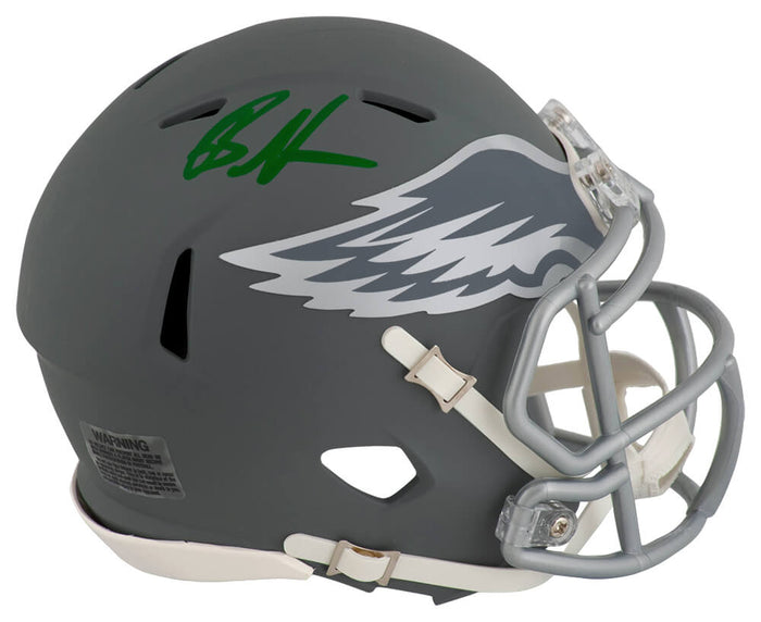 Brandon Graham Philadelphia Eagles Autographed SLATE Riddell Mini Helmet-Powers Sports Memorabilia