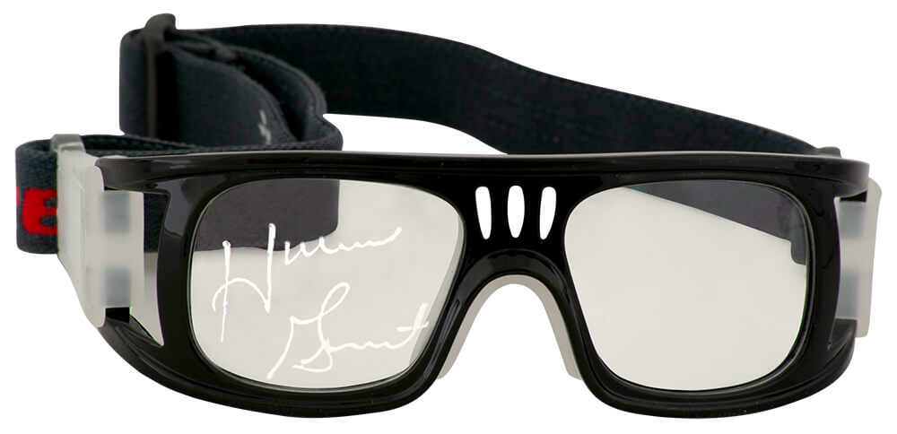Horace Grant Autographed Black Basketball Sports Safety Goggles-Powers Sports Memorabilia