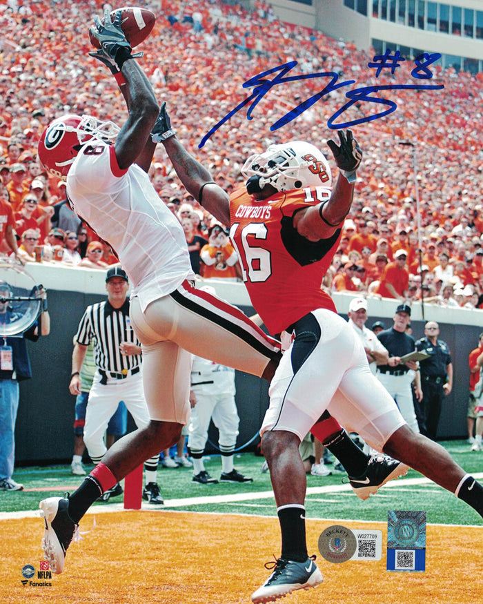 AJ Green Signed Georgia Bulldogs 8x10 Photo – Beckett Authenticated