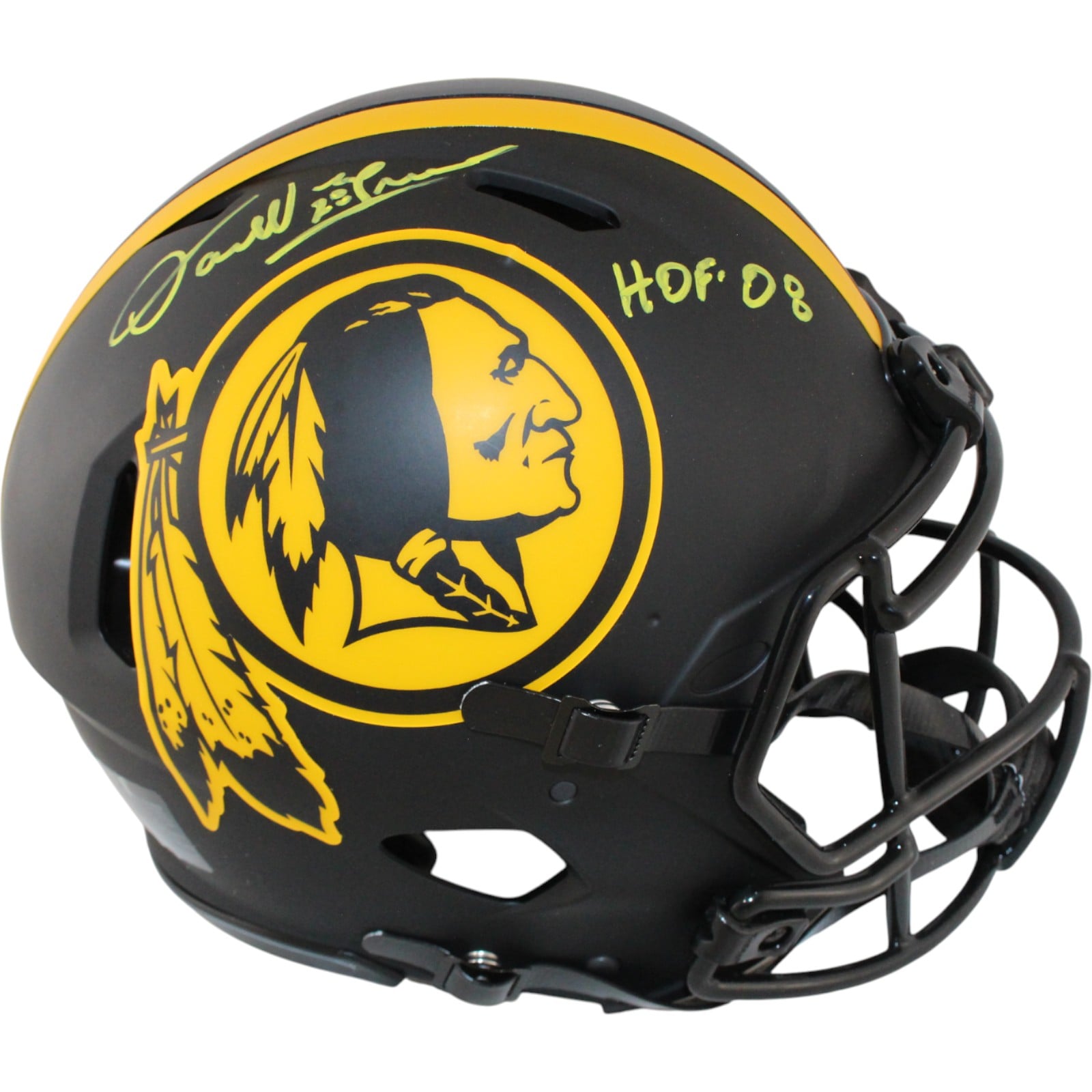 Darrell Green Signed Washington Redskins Pro Eclipse Helmet HOF BAS W-Powers Sports Memorabilia