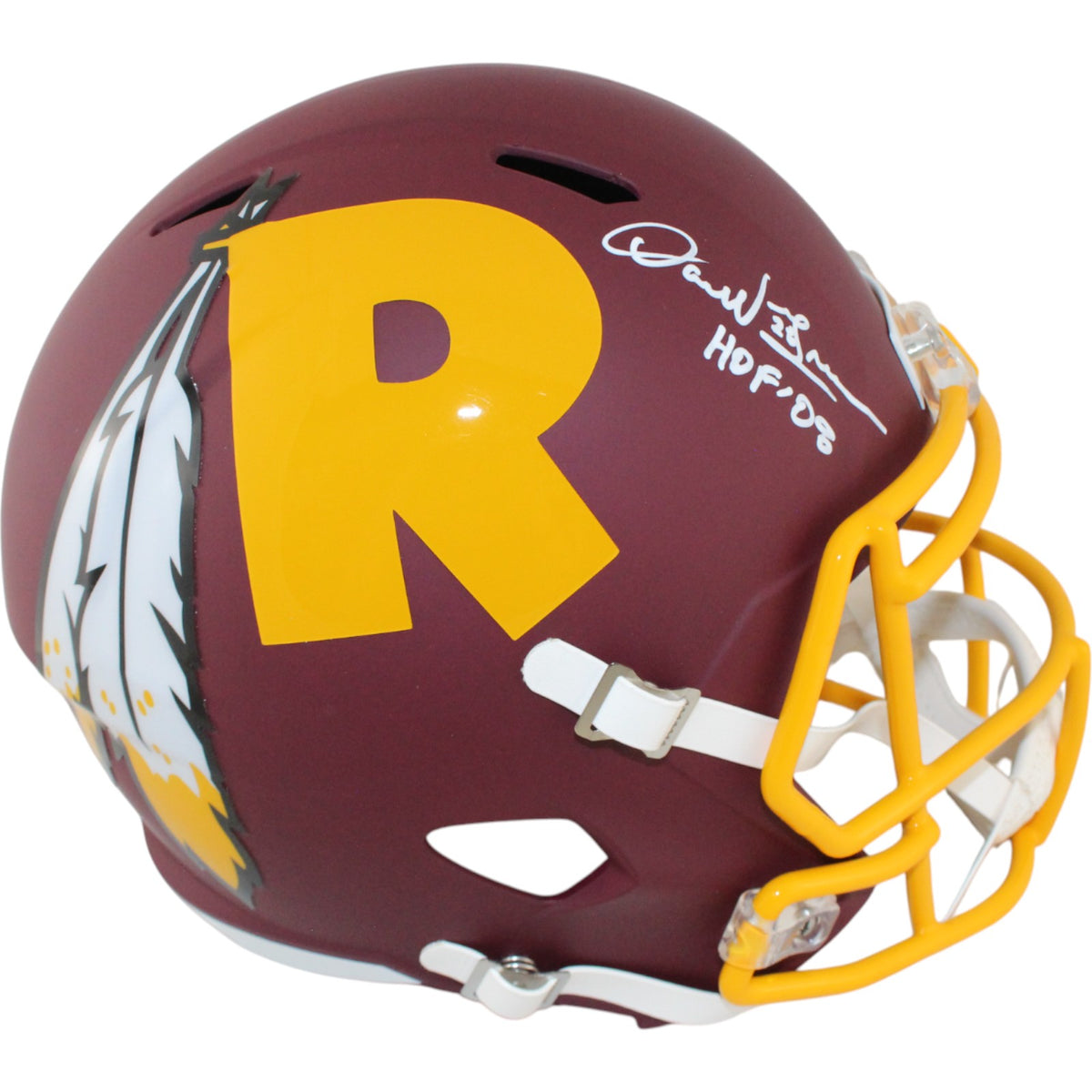 Darrell Green Washington Redskins F/S AMP Signed Helmet HOF-Powers Sports Memorabilia