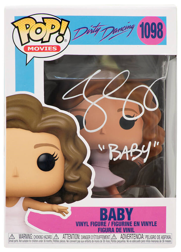 Jennifer Grey Autographed Dirty Dancing Baby Funko Pop #1098 w/ Baby-Powers Sports Memorabilia