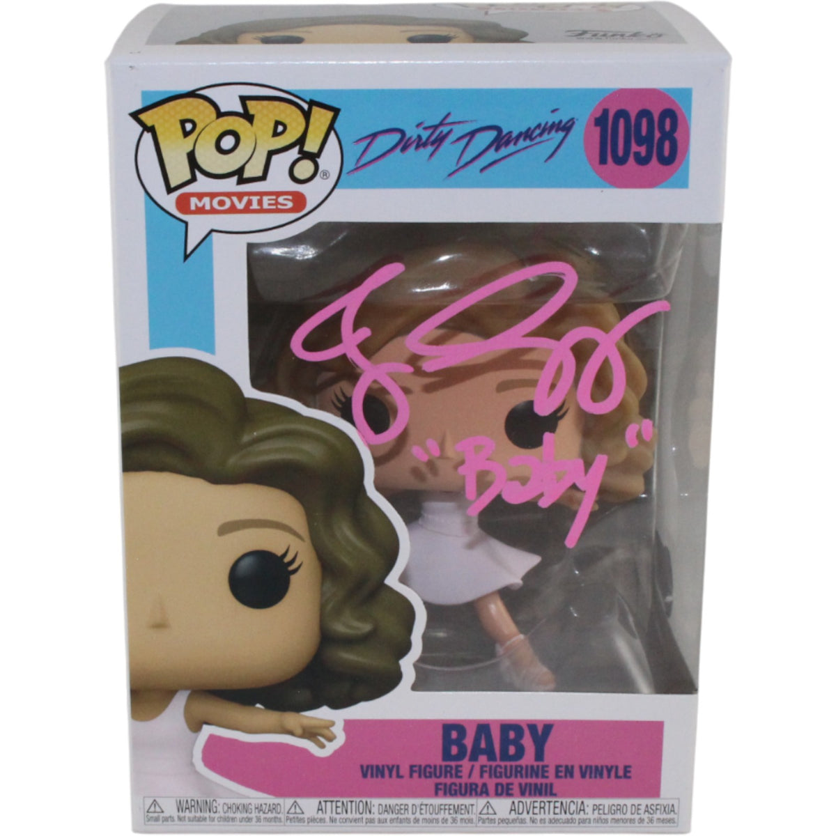 Jennifer Grey Dirty Dancing Signed Funko Pop - Funko Pop! #1098 Baby Beckett Beckett-Powers Sports Memorabilia
