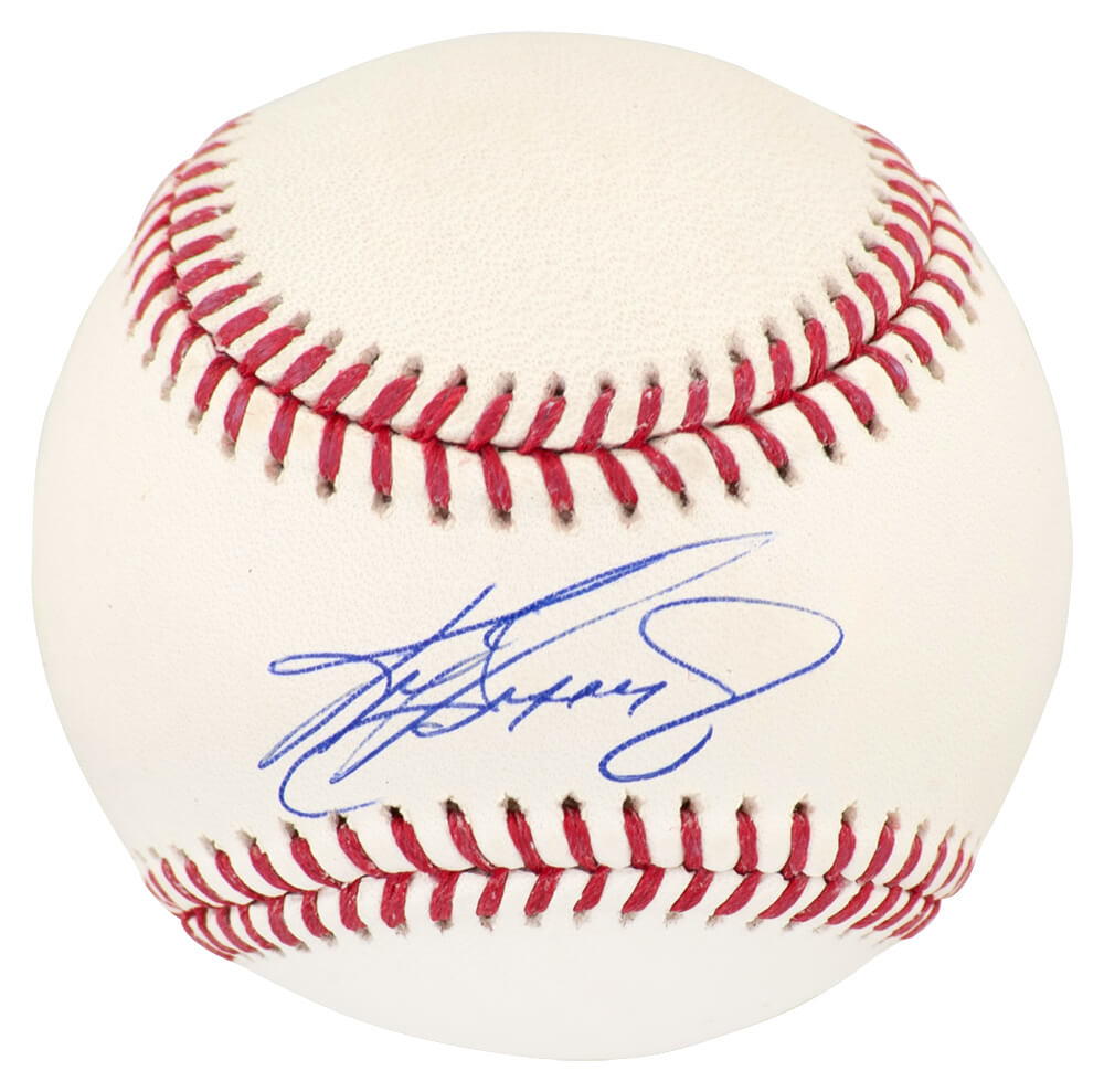 Ken Griffey Jr. Autographed Rawlings Official MLB Baseball-Powers Sports Memorabilia