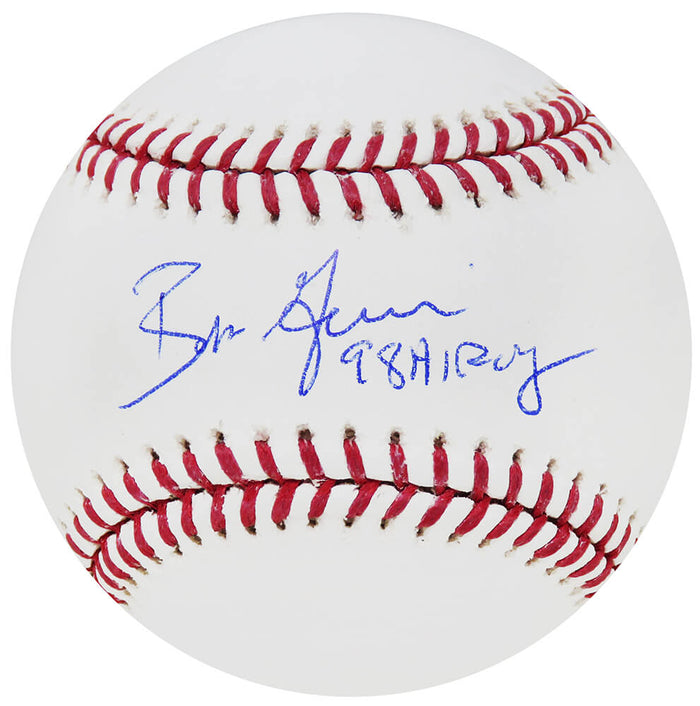 Ben Grieve Autographed Rawlings Official MLB Baseball with 98 AL ROY-Powers Sports Memorabilia