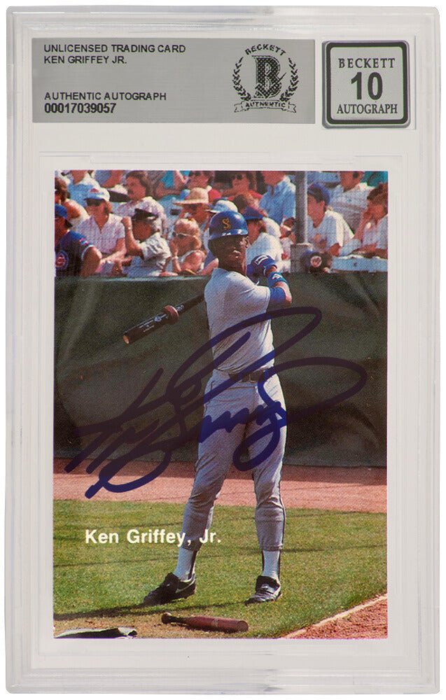 Ken Griffey Jr. Seattle Mariners Autographed 1989 Broder Cactus League All-Powers Sports Memorabilia