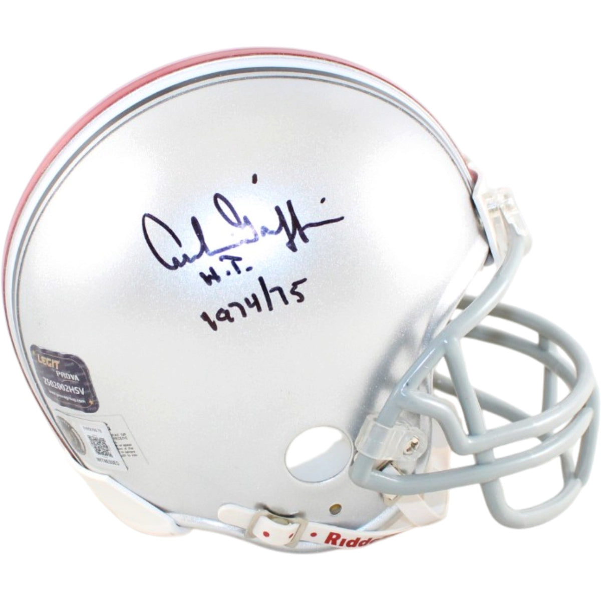 Archie Griffin Ohio State Buckeyes Signed Mini Helmet VSR4 Beckett W 58689 Beckett-Powers Sports Memorabilia