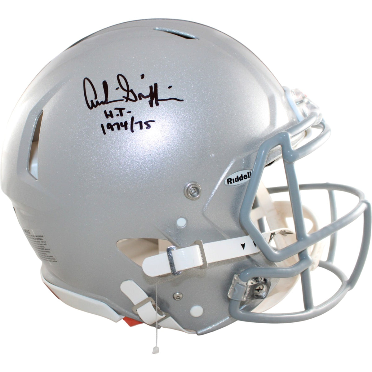 Archie Griffin Ohio State Buckeyes Signed Mini Helmet - Pro 74/75 HT Beckett-Powers Sports Memorabilia