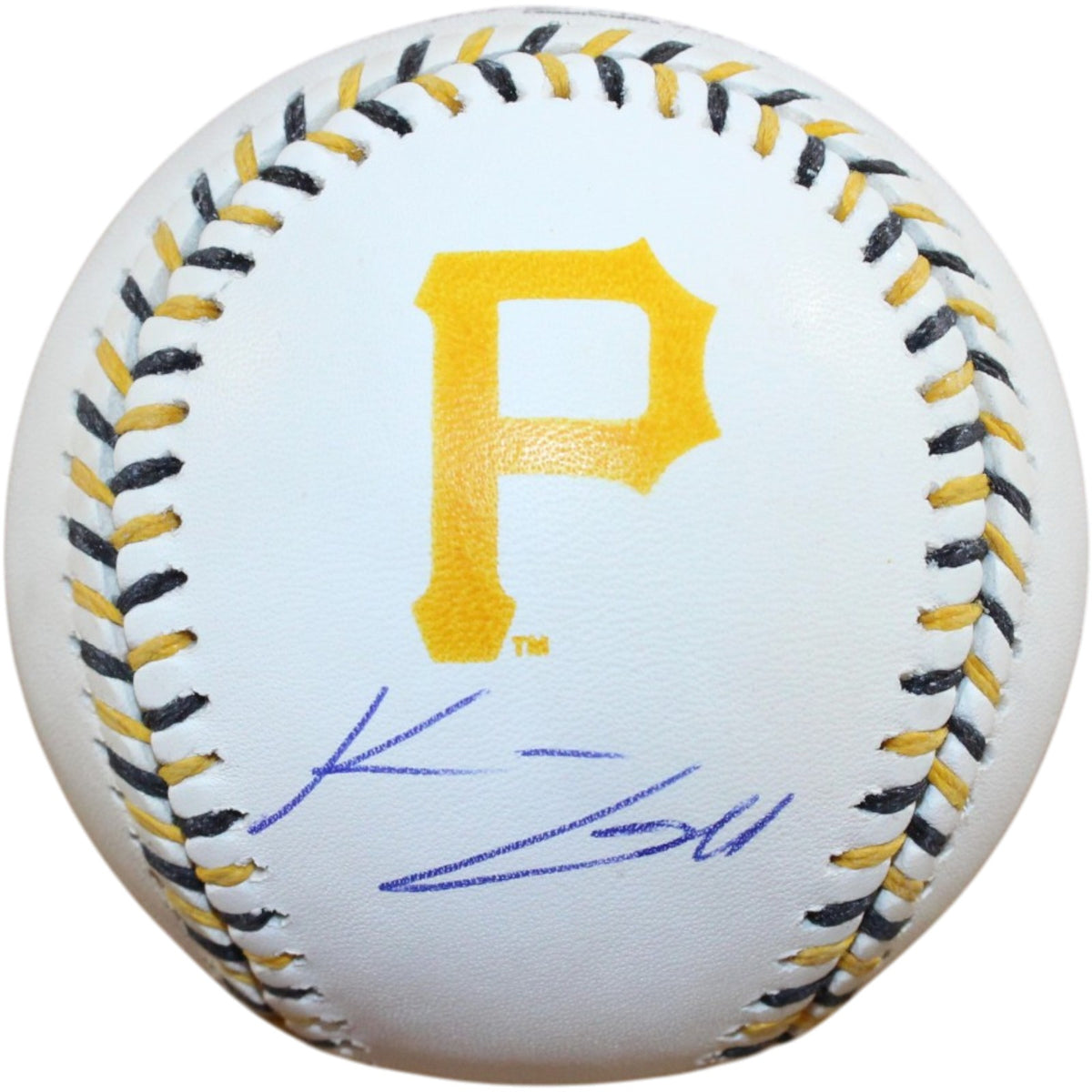 Konner Griffin Pittsburgh Pirates Signed Baseball - Stitch Baseball Fanatics-Powers Sports Memorabilia