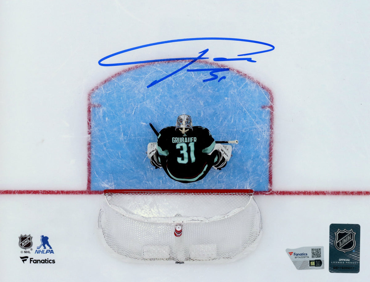 Philipp Grubauer Seattle Kraken Signed 8x10 Photo - Fanatics-Powers Sports Memorabilia